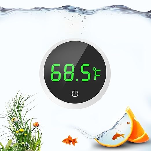 QZQ Fish Tank Thermometer Aquarium Thermometer Wireless Touch Stick Digital by QZQ