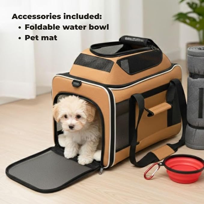 Cat Carrier Dog Carrier Airline Approved, Pet Carrier - Image 8