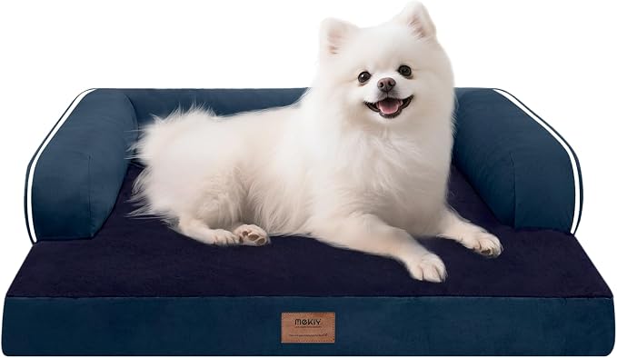 Small Dog Bed Orthopedic Washable Cat Bed Memory Foam Small Couch Sofa Indoor by Mekiy