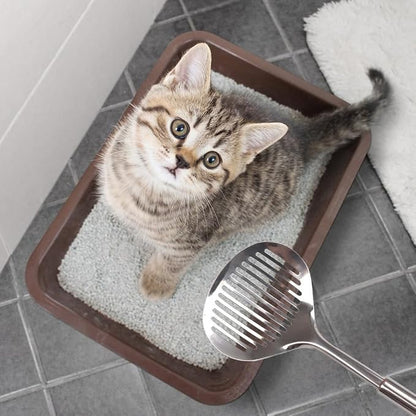 Kakalote 2pcs Cat Litter Scoop, Stainless Steel Durable Litter Scoop - Image 7