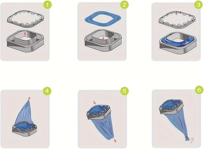 9 Pack Cat Litter Refills Compatible Bag Compatible - Image 3