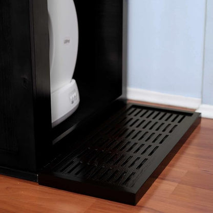Refined Self Cleaning Litter Box Cabinet-Litter Catch Espresso by TheRefinedFeline