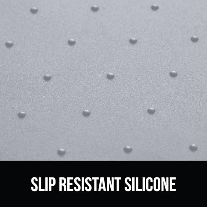 GORILLA GRIP 100% Waterproof Raised Edge BPA Free Silicone Pet Feeding Mat - Image 4