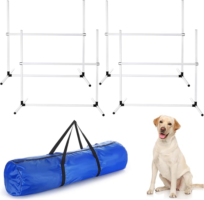 Shappy 4 Pieces Dog Agility Equipment by Shappy