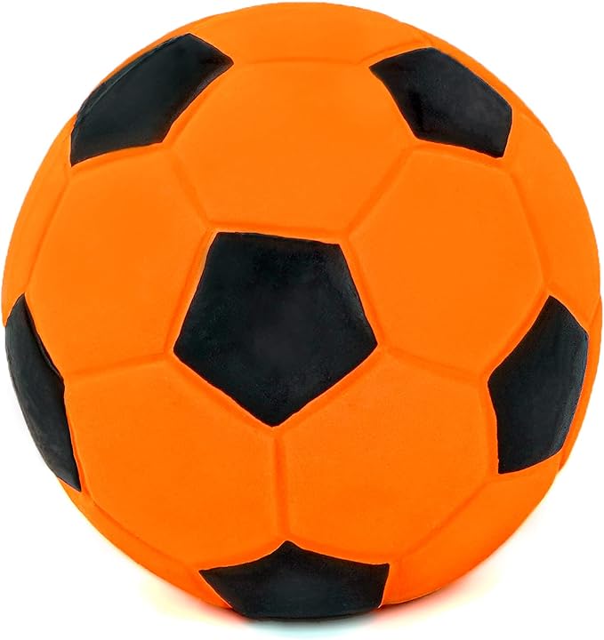 CHIWAVA 3PCS 2.7'' Squeak Latex Dog Toy Football Chew Fetch Throw Ball - Image 9