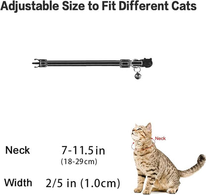 Breakaway Cat Collar with Airtag Holder, Kitten Collar with Apple Air Tag - Image 6