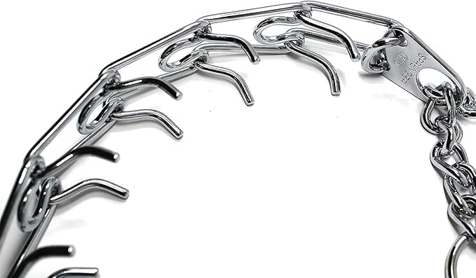Herm Sprenger Prong Dog Training Collar, 3.2mm x 23in Medium, Ultra-Plus Chrome - Image 6
