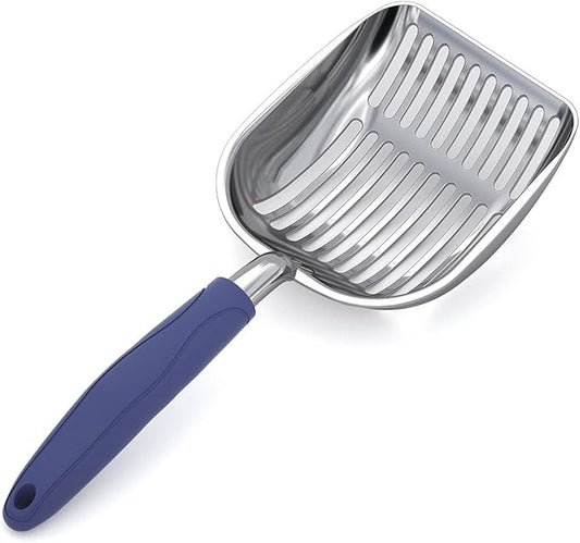 WePet Cat Litter Scoop, Aluminum Alloy Sifter, Kitty Metal Scooper, Deep Shovel by WePet
