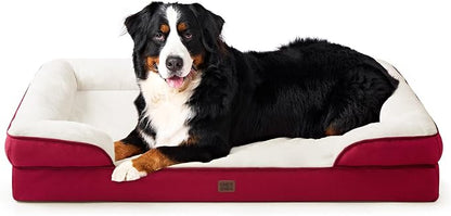 EHEYCIGA Orthopedic Dog Beds for Extra Large Dogs, Waterproof Memory Foam XXL by EHEYCIGA