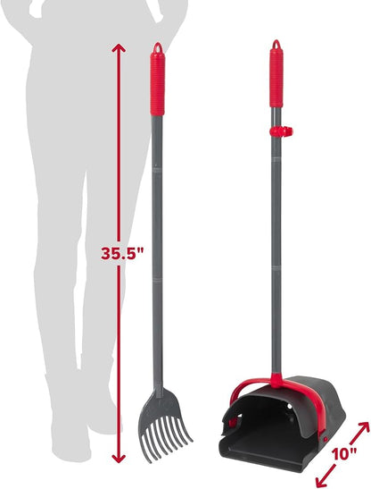 Arm & Hammer Pooper Scooper for Extra Large Dogs Heavy Duty, Outside Yard Dog - Image 6
