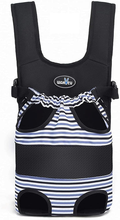 Dog Front Carrier Backpacks for Small Dogs, Legs Out Pet Carrier Sling Backpack by Petshome