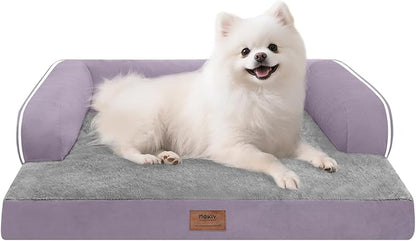 Small Dog Bed Orthopedic Washable Cat Bed Memory Foam Small Couch Sofa Indoor by Mekiy