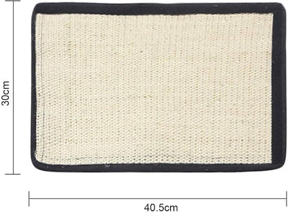Cat Scratcher Mat with Interactive Mouse Toy, Cat Scratching Post Natural Sisal - Image 7