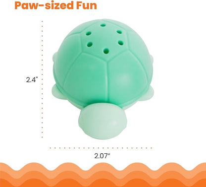 Catstages Wobble Turtle Catnip Diffuser Refillable Cat Toy - Image 6