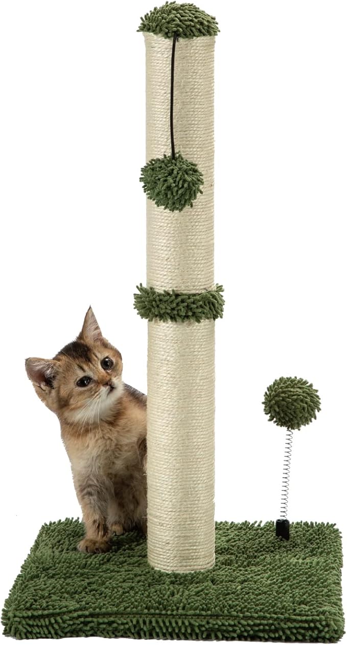 MECOOL Cat Scratching Post Premium Basics Kitten Scratcher Sisal Scratch Posts by MECOOL