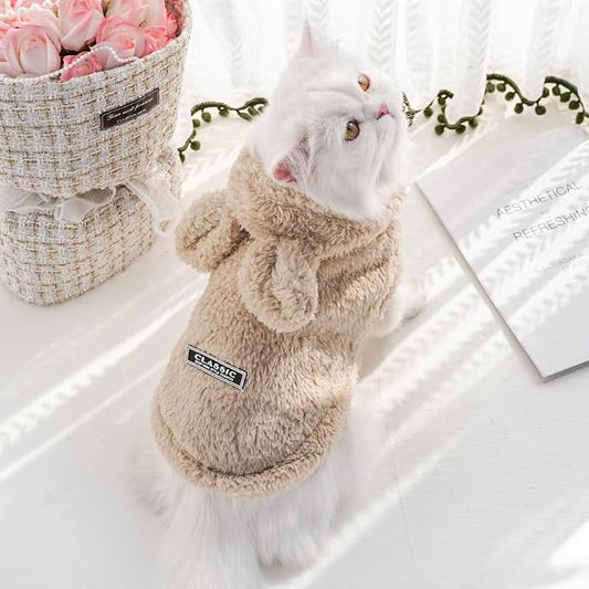 Selena Cat Bunny Ears Costume Cute Dog Kitten Hoodies Sweater Rabbit Ears Puppy - Image 2