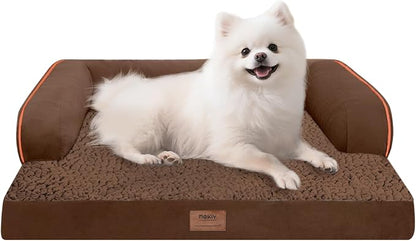 Small Dog Bed Orthopedic Washable Cat Bed Memory Foam Small Couch Sofa Indoor by Mekiy