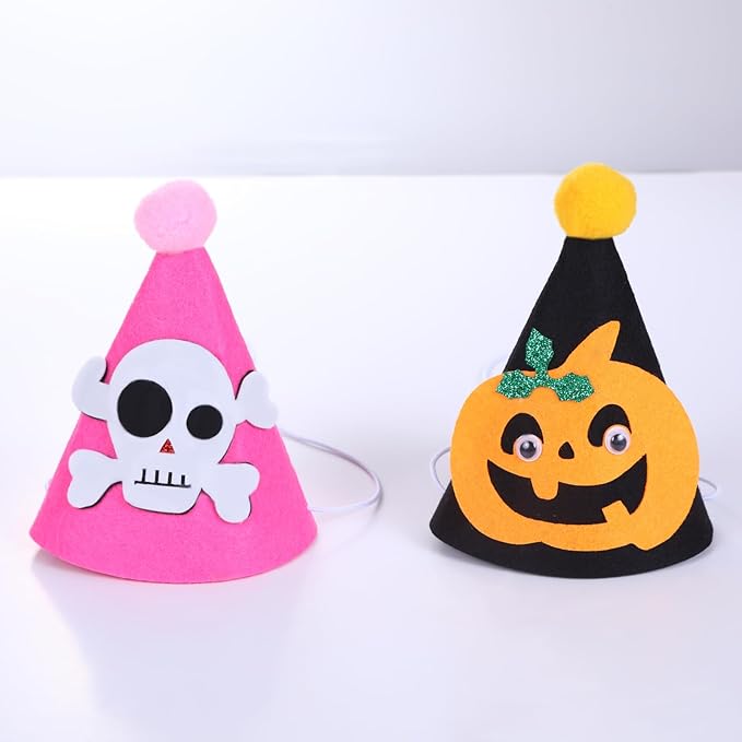10 Pcs Halloween Dogs Hats Cute Ghost Halloween Cats Party Pet Pumpkin Set - Image 6