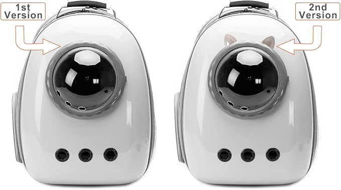 Back Expandable Cat Carrier Backpack, Backpack - Image 4