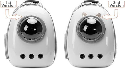 Back Expandable Cat Carrier Backpack, Backpack - Image 4