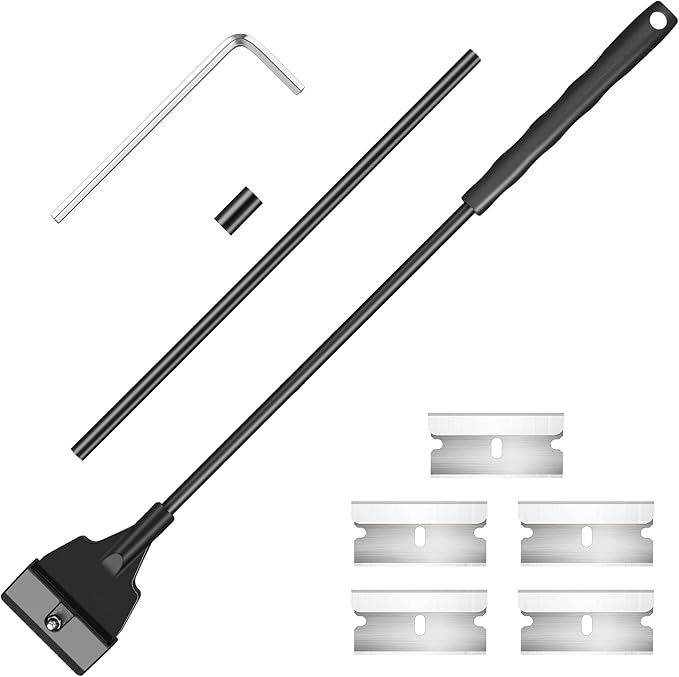 Honoson Aquarium Scraper 21.65 Aquariums Fish Tank Scraper Cleaner Tool Kit by Honoson