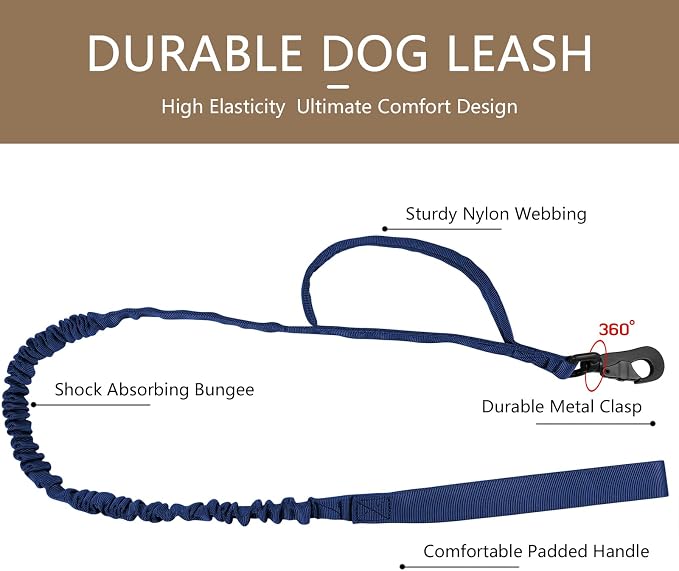 DAGANXI Tactical Dog Collar, Adjustable Military Training Nylon Dog Collar - Image 4