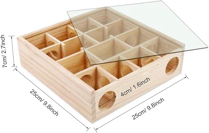 Allazone Wooden Maze Tunnel Toy - Image 3