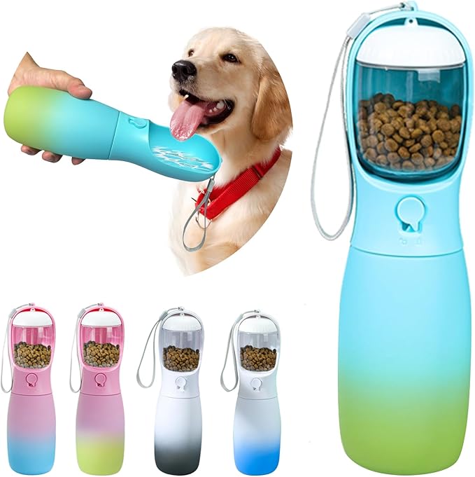 Travel Dog Water Bottles, Portable Dog Essentials by MITOCAPY