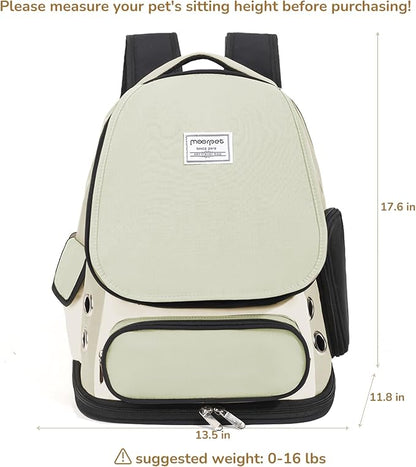 Cat Backpack Carrier, TSA Airline Approved Pet Travel Bag - Image 6