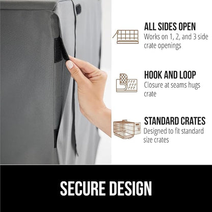 GORILLA GRIP Dog Crate Covers Compatible - Image 5