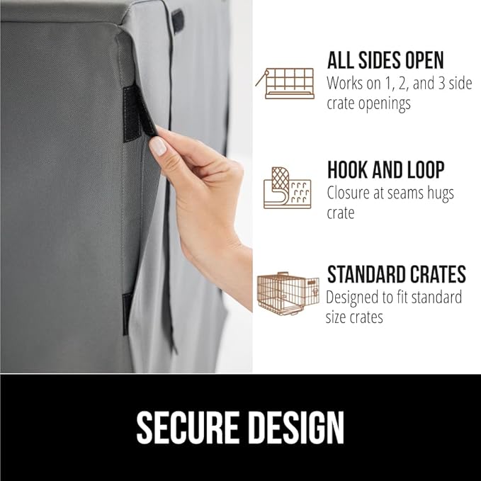 GORILLA GRIP Dog Crate Covers Compatible - Image 5