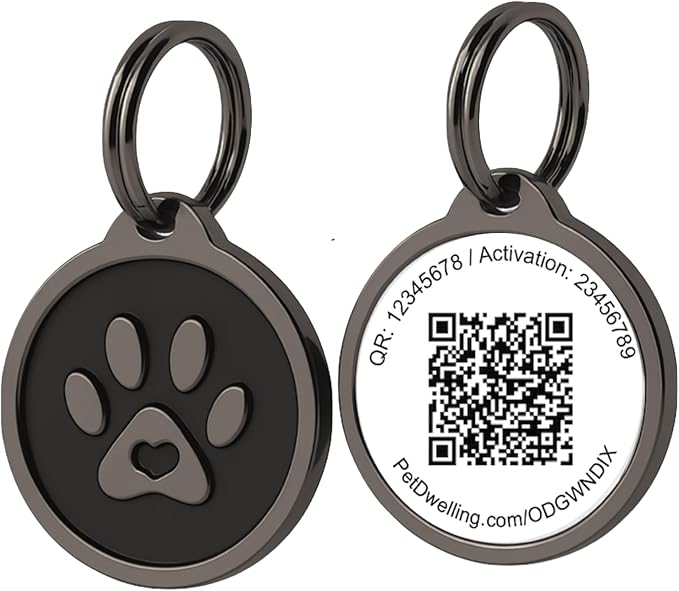 Pet Dwelling QR Code Pet ID Tag – Smart Dog & Cat ID Tags by PetDwellingSmartQRPetIDTags