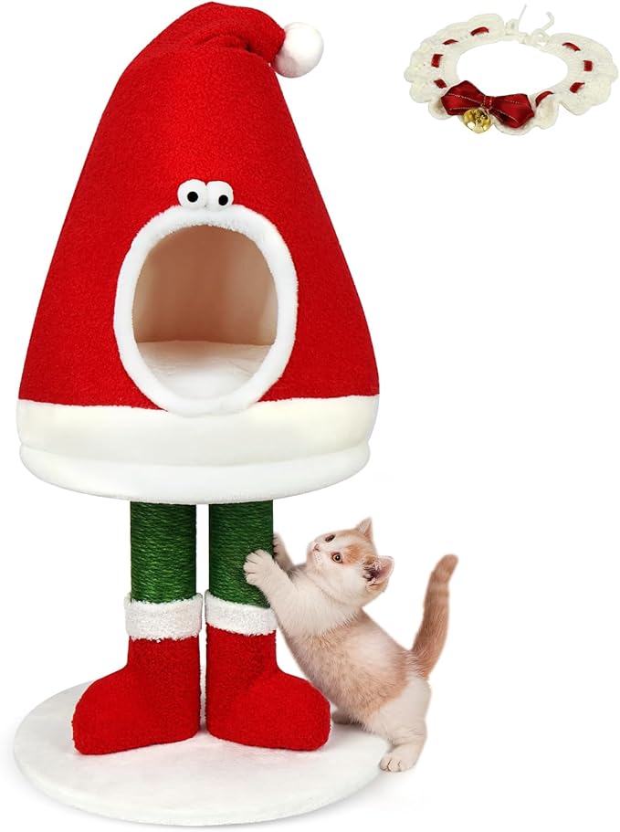 Cat Bed Scratching Post, Comes by RAINQUEEN