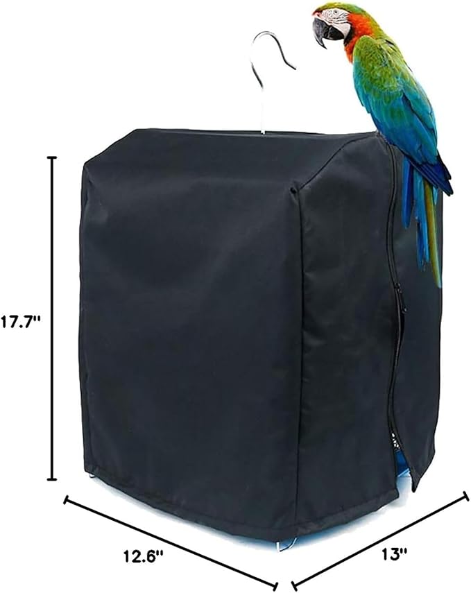 QBLEEV Bird Parrot Cage Cover Shade, Windproof Light-Proof Sleep Reduces - Image 7
