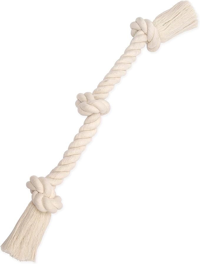 Mammoth Flossy Chews 100 Percent Natural Cotton Rope Dog Toys by MammothPetProducts