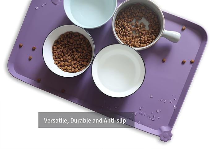 Hoki Found L Silicone Pet Food Mats Tray - Image 4
