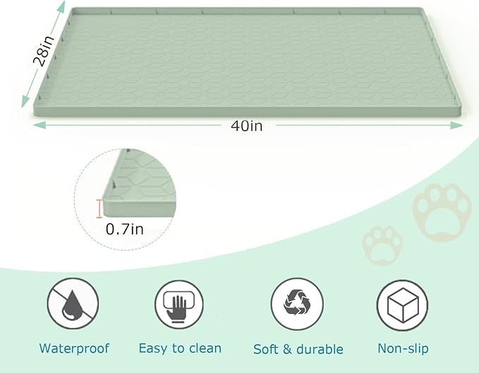 Cat Litter Mat, Silicone Large Cat Mat - Image 3