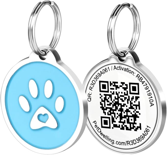 Pet Dwelling QR Code Pet ID Tag – Smart Dog & Cat ID Tags by PetDwellingSmartQRPetIDTags