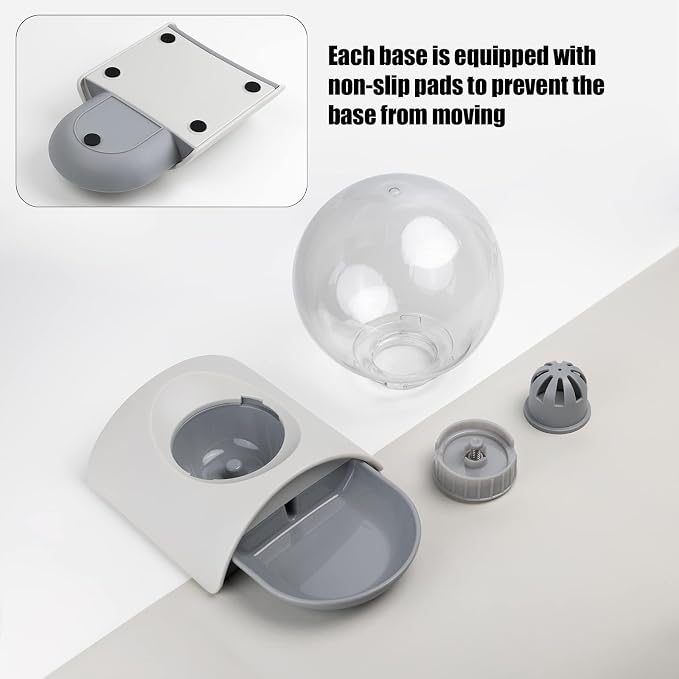 Pet Water Dispenser, 2.8L Automatic Gravity Cat Water Dispenser - Image 6