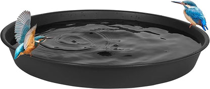 2 Pack of 18 19 inch Plant Saucer, 2.7" Depth Tray, Large Deep Garden Plastic - Image 3
