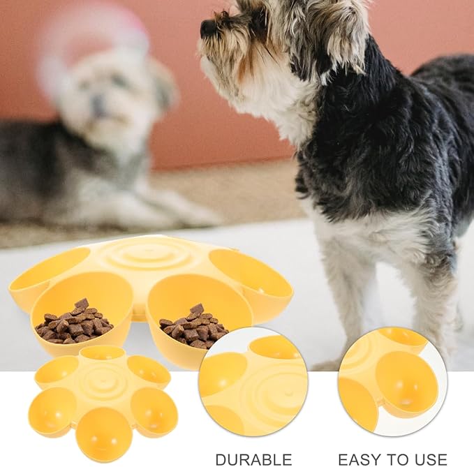 POPETPOP Cat Food Bowl with 6 Bowls - Image 2
