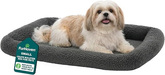 Furhaven Dog Bed for Small Dogs & Indoor Cats, 100% Washable, Sized to Fit by FurHaven