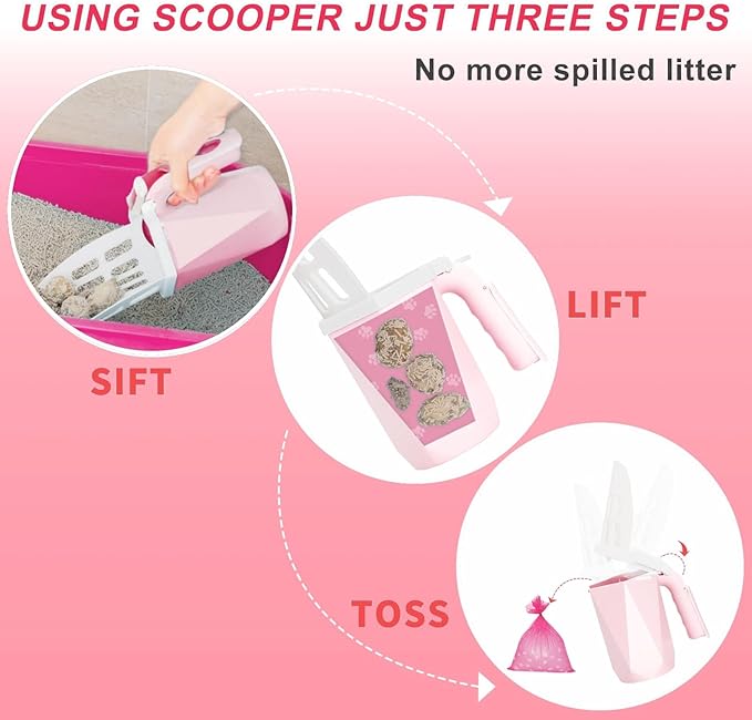 Cat Litter Scoop, Cat Litter Scooper - Image 6