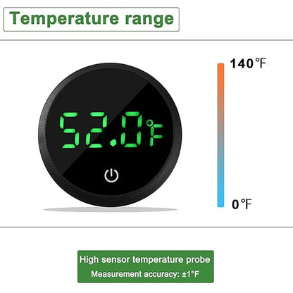Aquarium Thermometer Digital Fish Tank Thermometer Led Display Fish Tank - Image 4