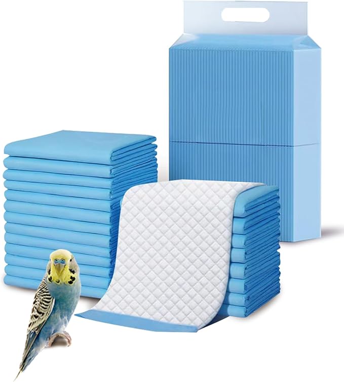 Disposable Bird Cage Liner Birds Cage Liners Super Absorbent Birdcage Liners by Niwaes