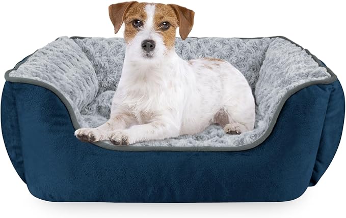 JOEJOY Rectangle Dog Bed for Large Medium Small Dogs by JOEJOY