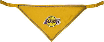 Pets First NBA LA Lakers TIE Bandana, Size Small/Medium. Dog Bandana Scarf Bib - Image 2