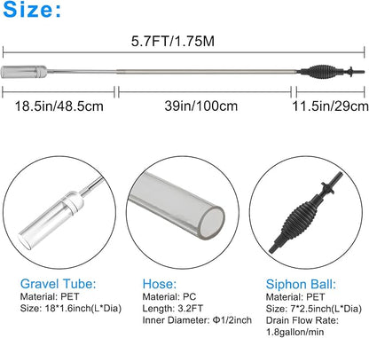 Newpol Aquarium Siphon Vacuum Cleaner - Image 2