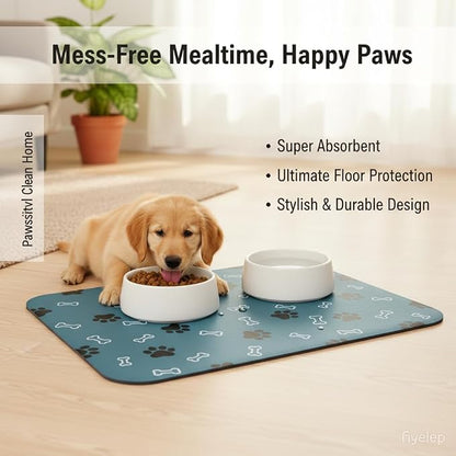 Pet Cat Dog Food Mat Non Slip Mat - Image 7