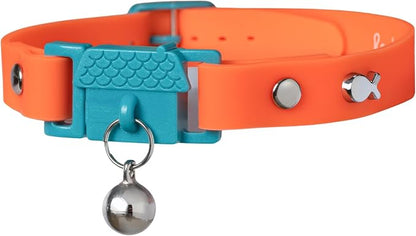 Kittyrama Tangerine Cat Collar by Kittyrama